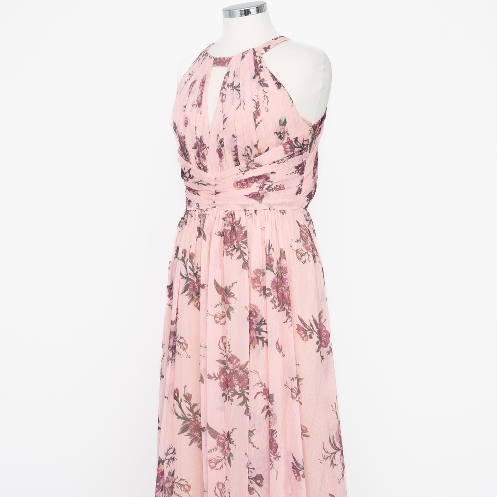 Marchesa Notte. Carrara bridesmaid gown in floral blush. - Picture 7 of 16